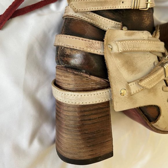 Freebird Jerome Size 9 Beige Ankle Bootie - Picture 11 of 16